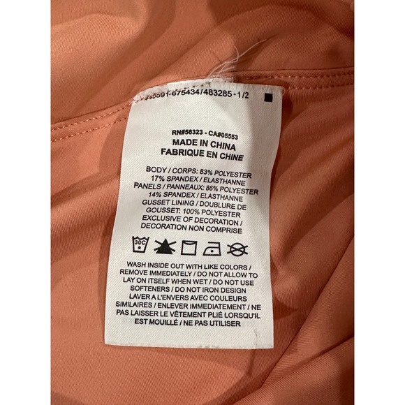 Nike Dri-Fit Women's Peach Pleated Tennis Skort Size Small EUC Golf Skirt - Picture 12 of 12